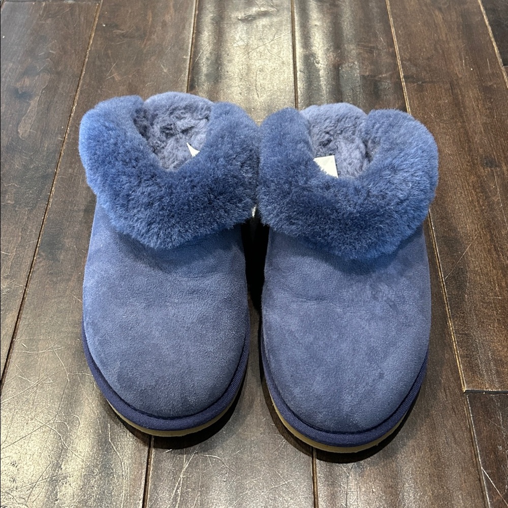 Women's Alyssa Sheepskin Scuff Slippers with Arch Support